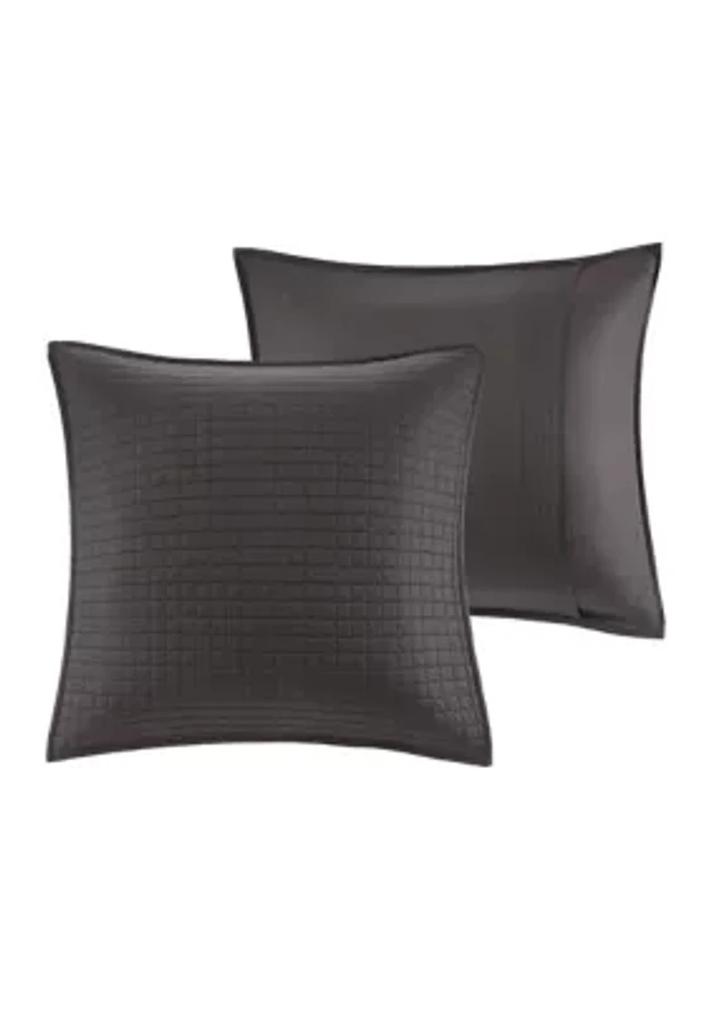 100% Cotton Brooklyn Ultra Soft Jacquard Duvet Cover Set