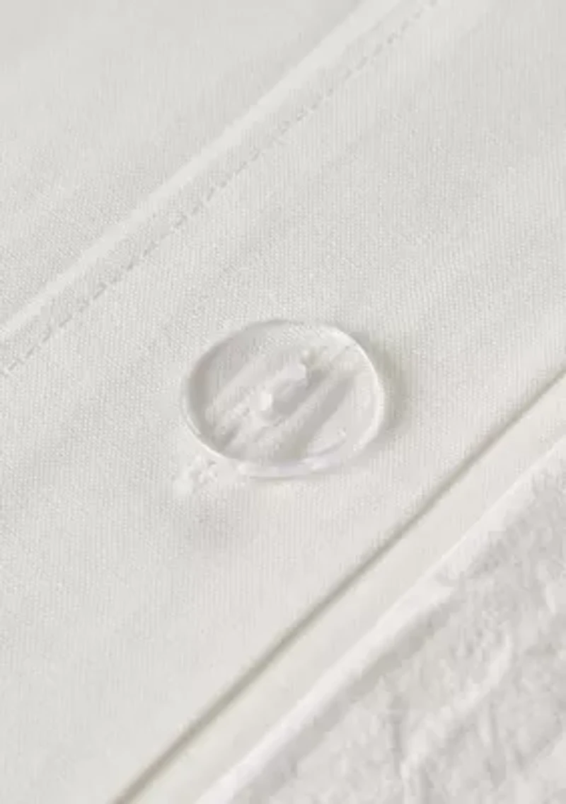 100% Cotton Brooklyn Ultra Soft Jacquard Duvet Cover Set