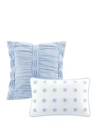 100% Cotton Brooklyn Ultra Soft Jacquard Duvet Cover Set