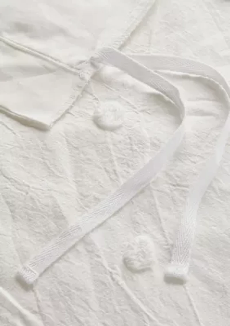 100% Cotton Brooklyn Ultra Soft Jacquard Duvet Cover Set