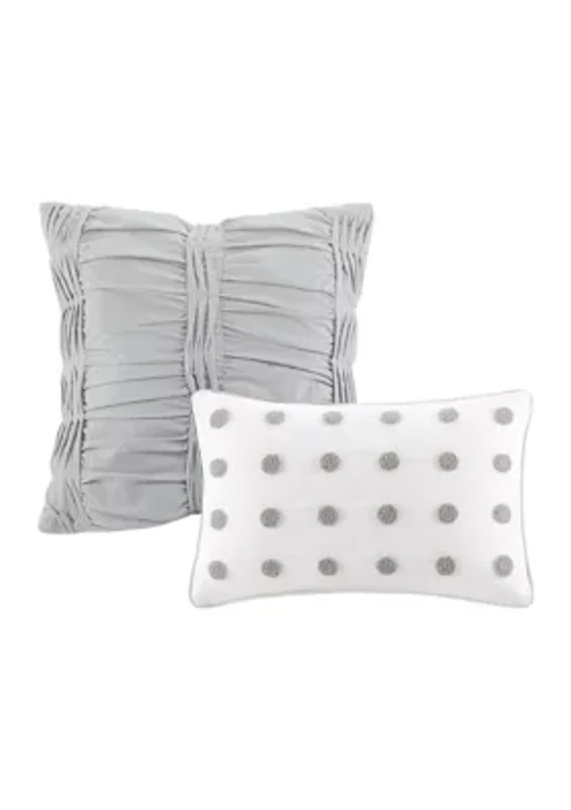 100% Cotton Brooklyn Ultra Soft Jacquard Duvet Cover Set