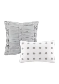 100% Cotton Brooklyn Ultra Soft Jacquard Duvet Cover Set