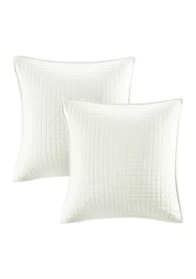 100% Cotton Brooklyn Ultra Soft Jacquard Duvet Cover Set