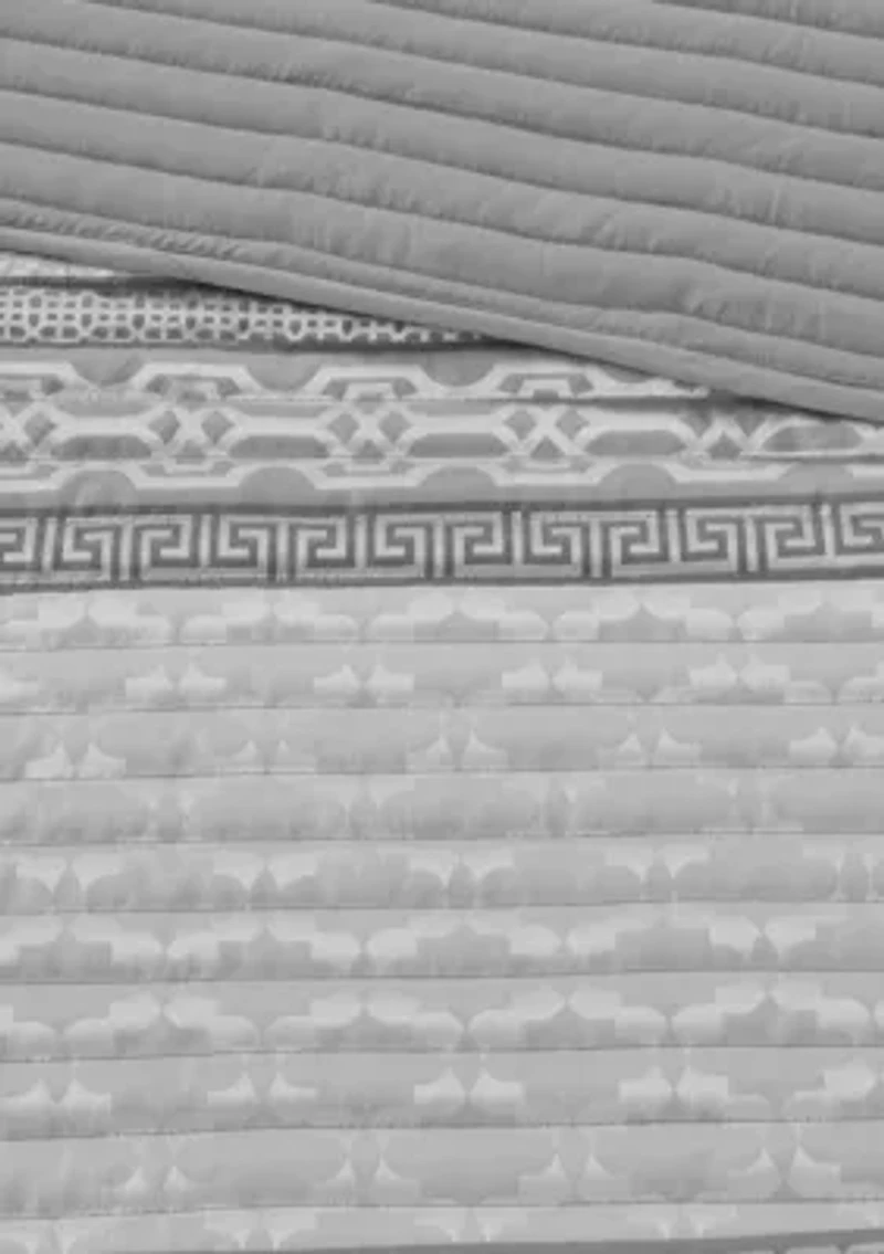 Bennett 4 Piece Reversible Jacquard Coverlet Set