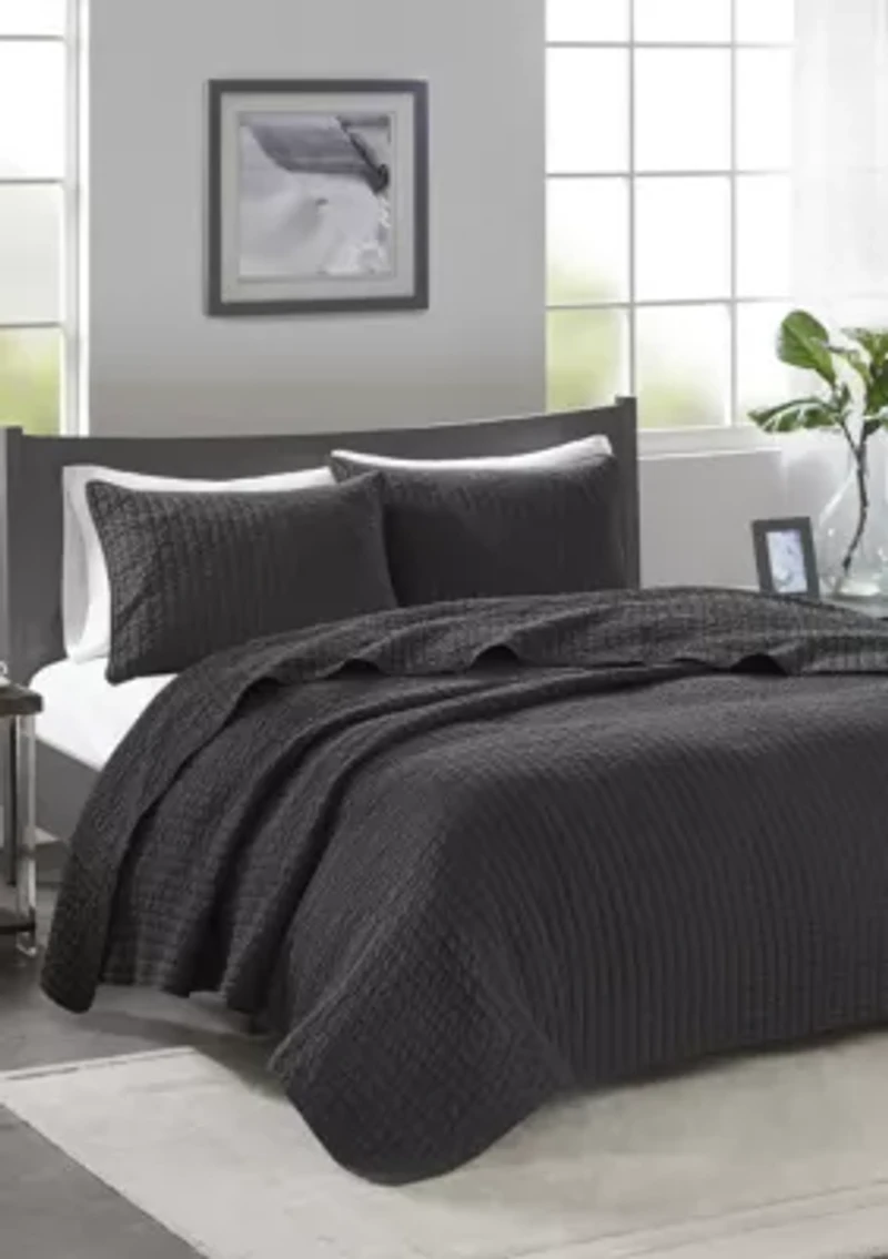 Keaton Reversible Coverlet Set
