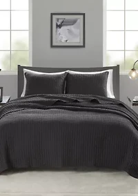 Keaton Reversible Coverlet Set