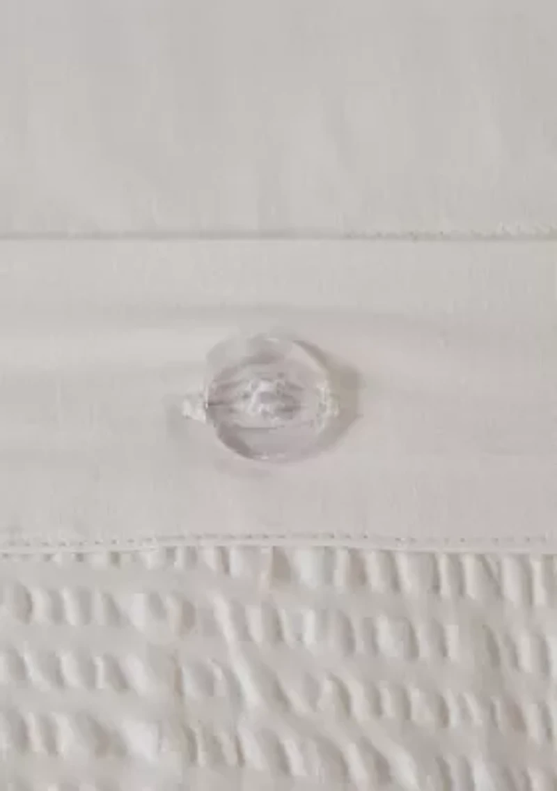 Amaya 3 Piece Cotton Seersucker Duvet Cover Set
