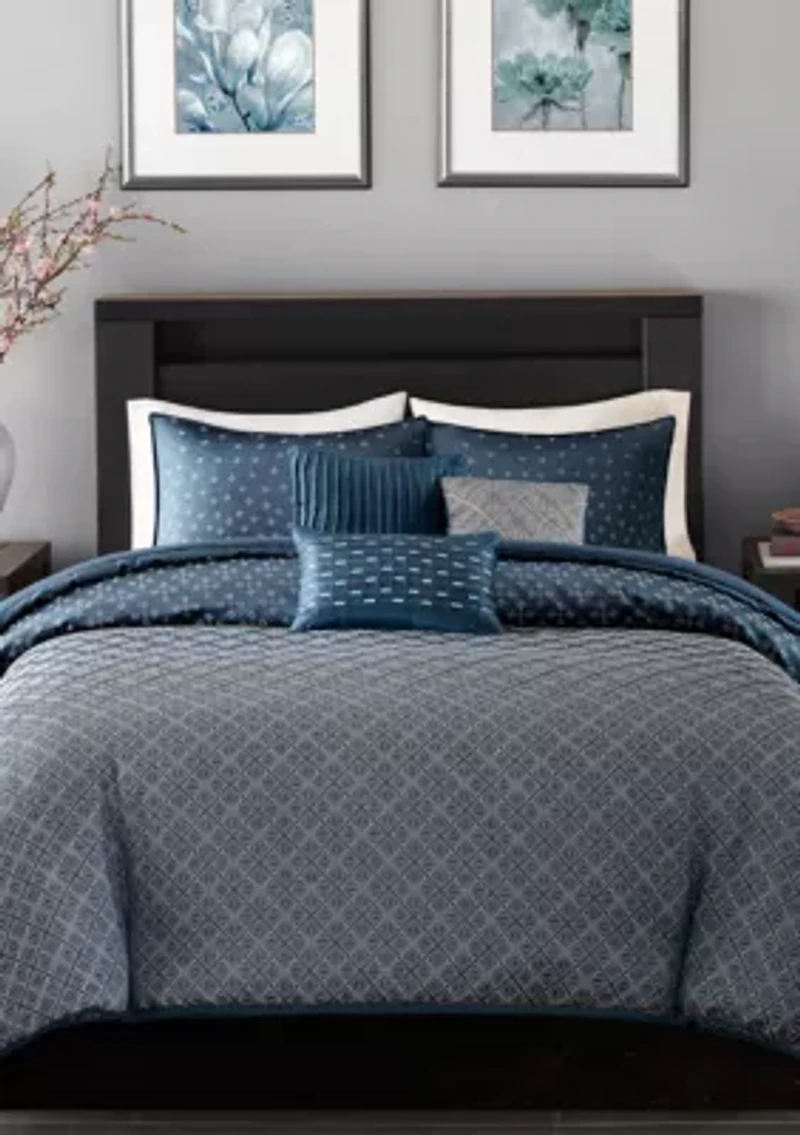 Biloxi 6 Piece Duvet Cover Set