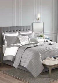 Heritage 8 Piece Comforter and Coverlet Set Collection
