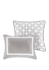 Heritage 8 Piece Comforter and Coverlet Set Collection