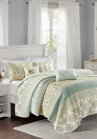 Willa 6 Piece Reversible Coverlet Set