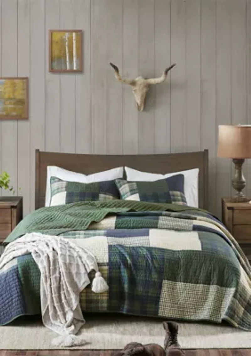 Mill Creek Oversized Cotton Quilt Set