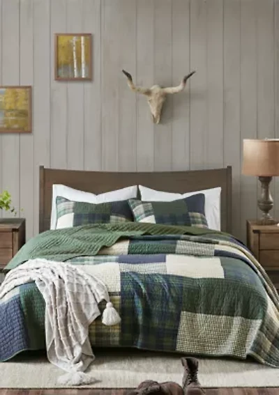 Mill Creek Oversized Cotton Quilt Set