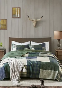 Mill Creek Oversized Cotton Quilt Set