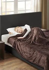 Heated Plush to Berber Blanket