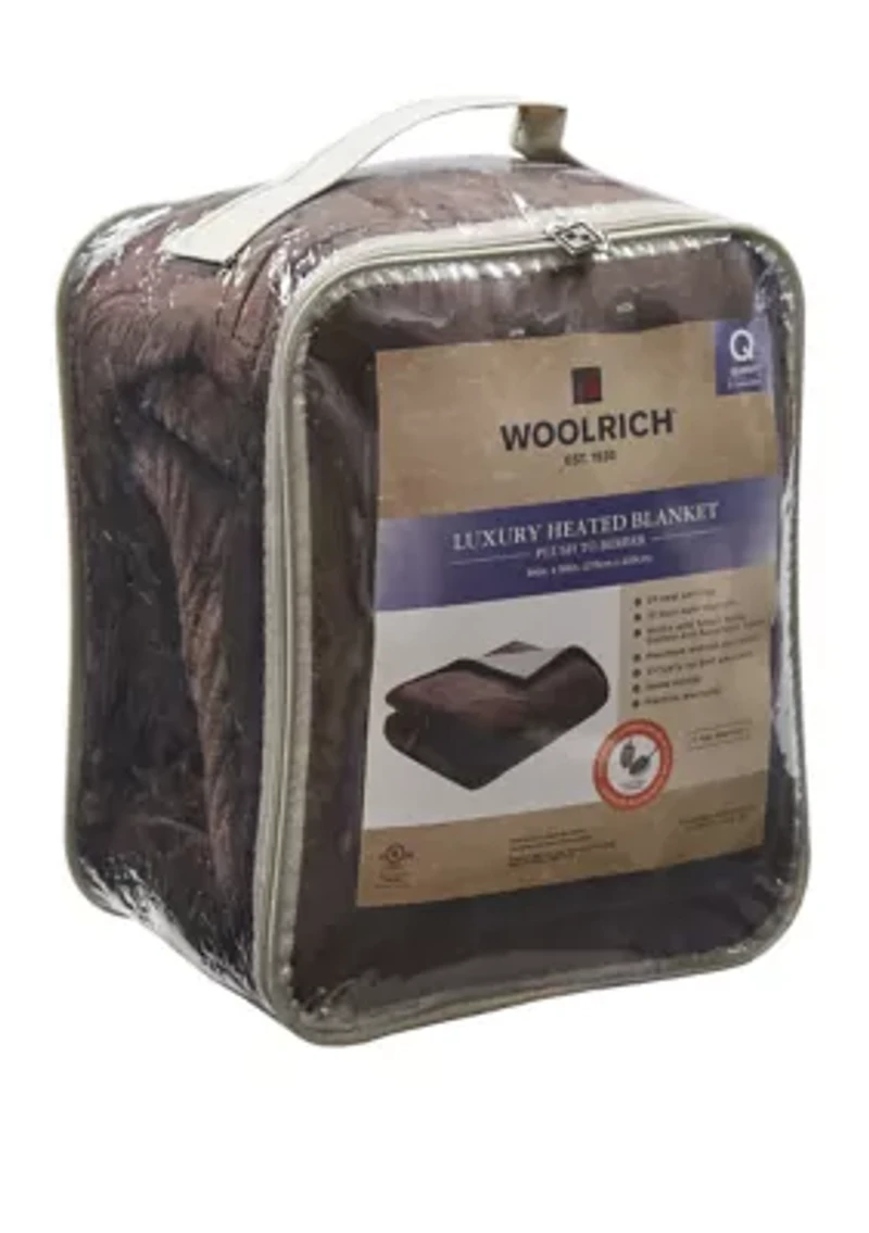 Heated Plush to Berber Blanket