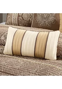 Bellagio 6-Piece Coverlet Set Brown