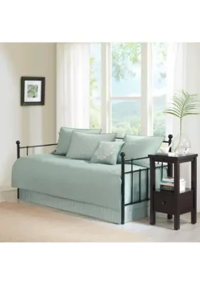Quebec 6-Piece Daybed Set - Seafoam