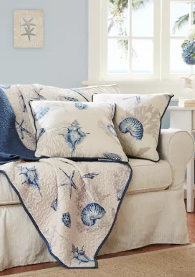 Bayside Oversized Quilted Throw