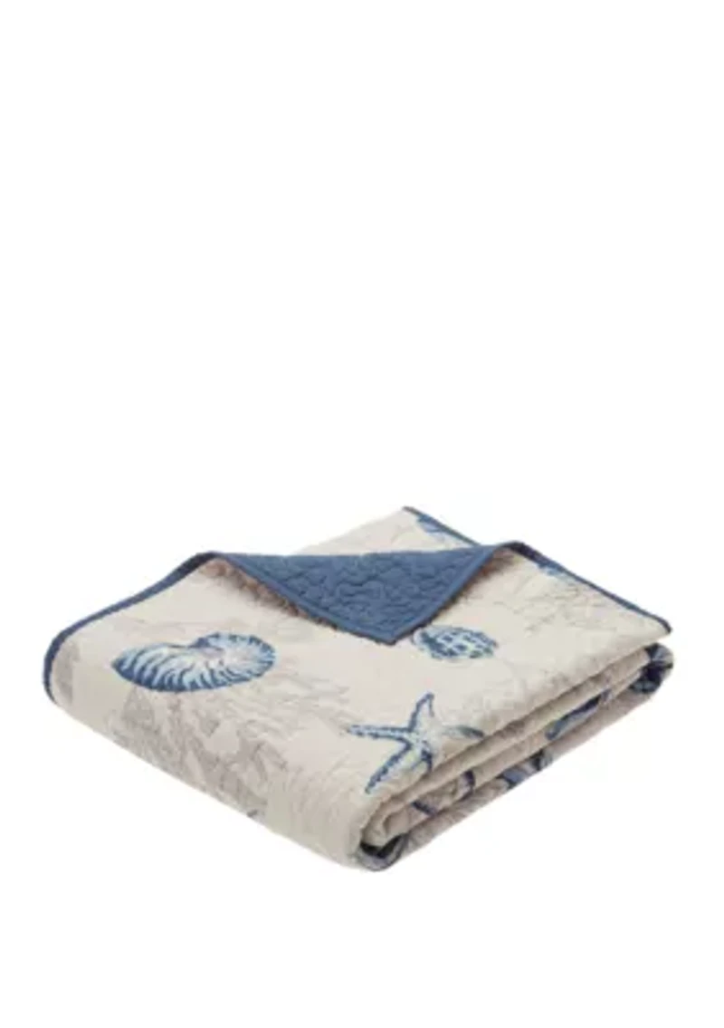 Bayside Oversized Quilted Throw