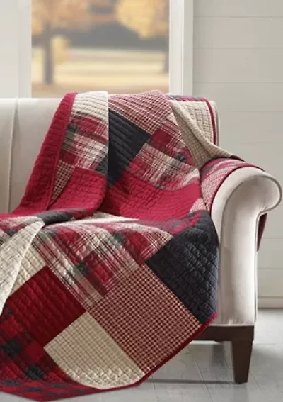 Sunset Quilted Throw