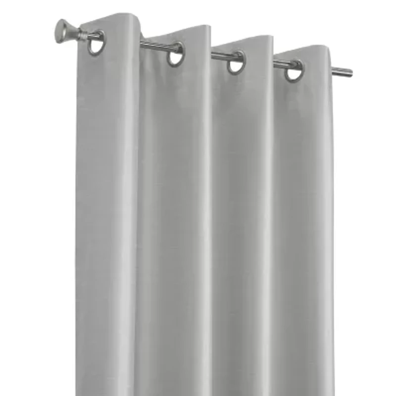 Glacier Blackout Grommet Curtain Panel 52 x 84 Silver
