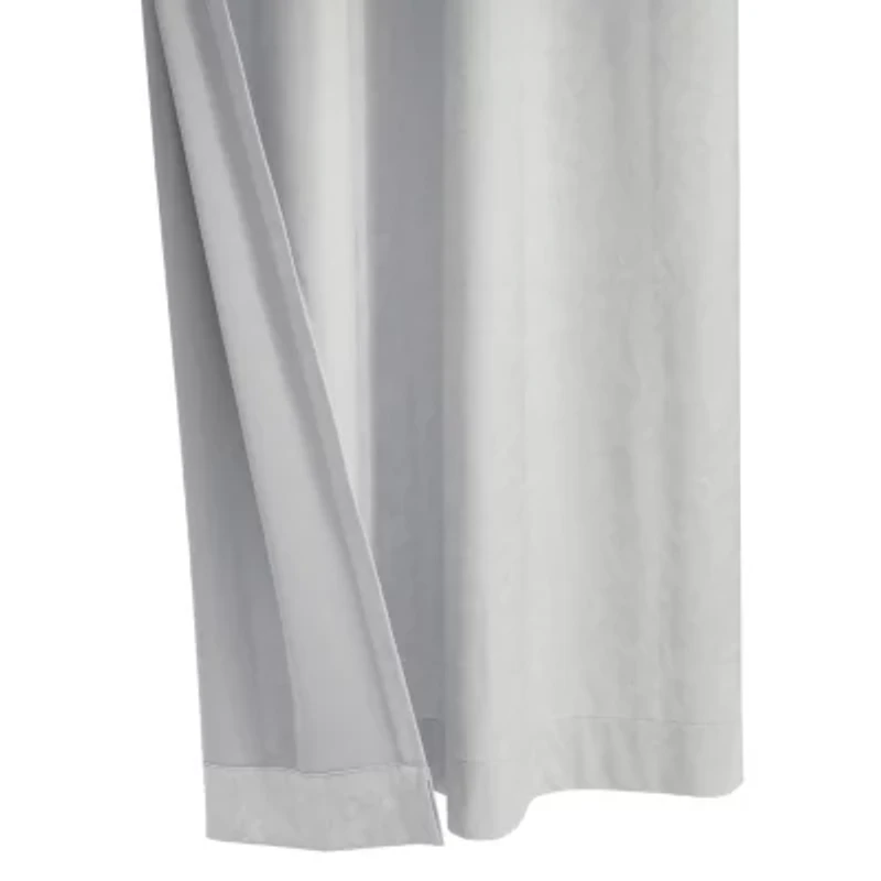 Bristol Room Darkening Grommet Curtain Panel 52 x 108 White