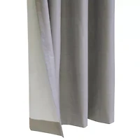 Mason Blackout Grommet Curtain Panel 52 x 95 Silver
