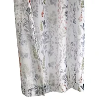 Audrey Printed Sheer Grommet Curtain Panel 52 x 95 Multi