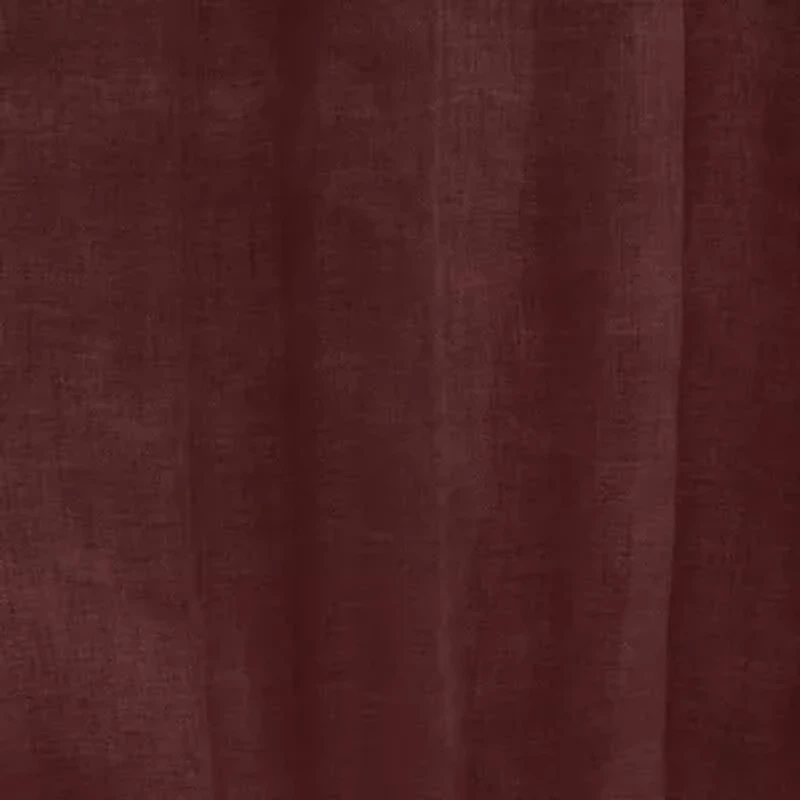 Paloma Sheer Dual Header Curtain Panel 52 x