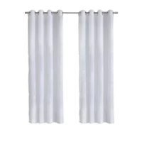 Selina Sheer Grommet Curtain Panel 52 x 95 White