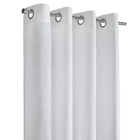 Daphne Sheer Grommet Curtain Panel 52 x 95 White