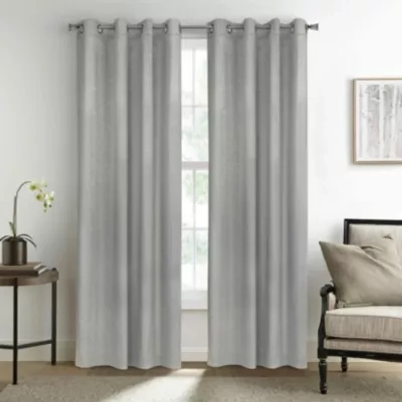 Bristol Room Darkening Grommet Curtain Panel 52 x