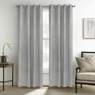 Bristol Room Darkening Grommet Curtain Panel 52 x