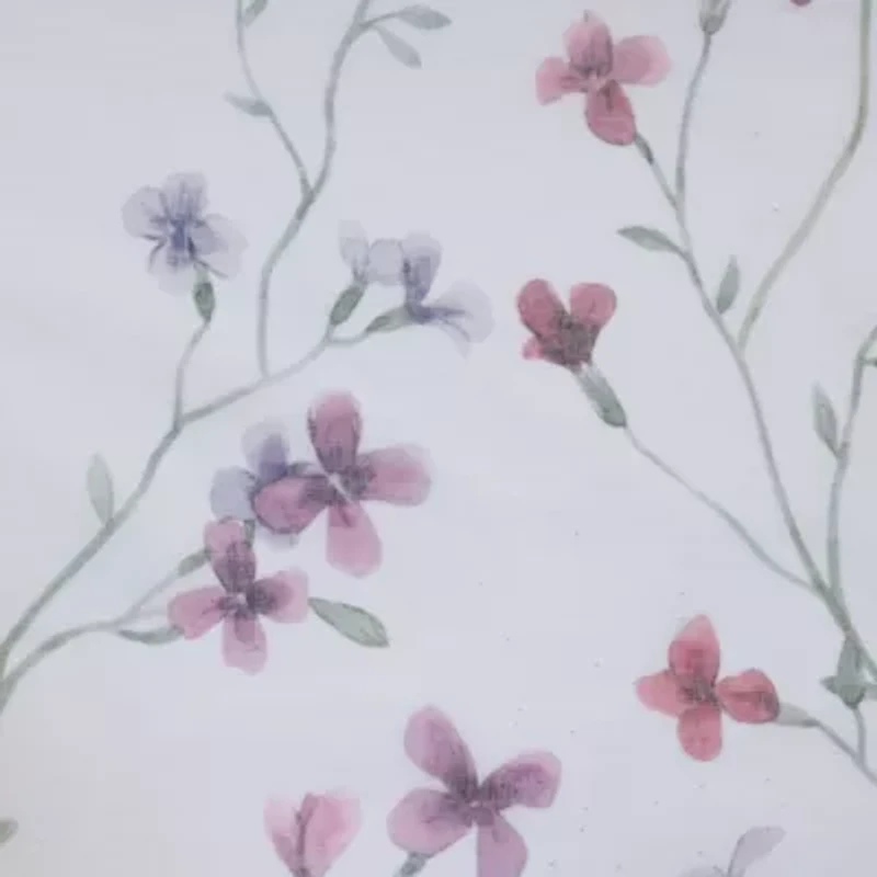 Hazel Sheer Grommet Curtain Panel 52 x 84 Pink