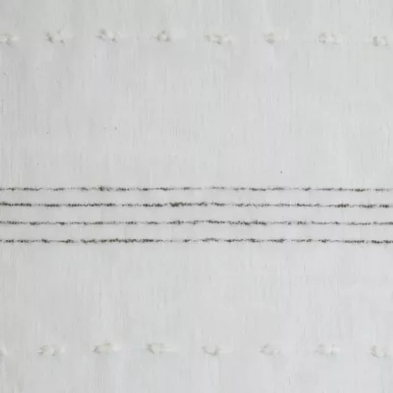 Jasper Sheer Grommet Curtain Panel 52 x 108 White