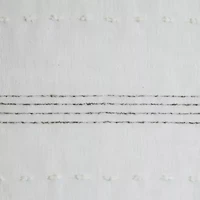 Jasper Sheer Grommet Curtain Panel 52 x 108 White