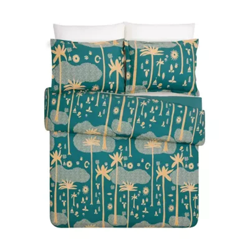 Cosmic Desert 3-Piece Duvet Cover Set by Jungalow