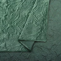 Secret Garden 3-Piece Velvet Quilt Set by Jungalow