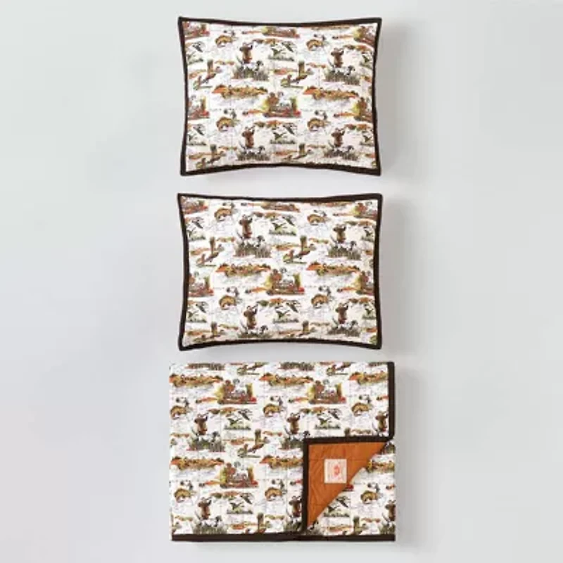 Camp Wandawega Sportsmen Quilt Set