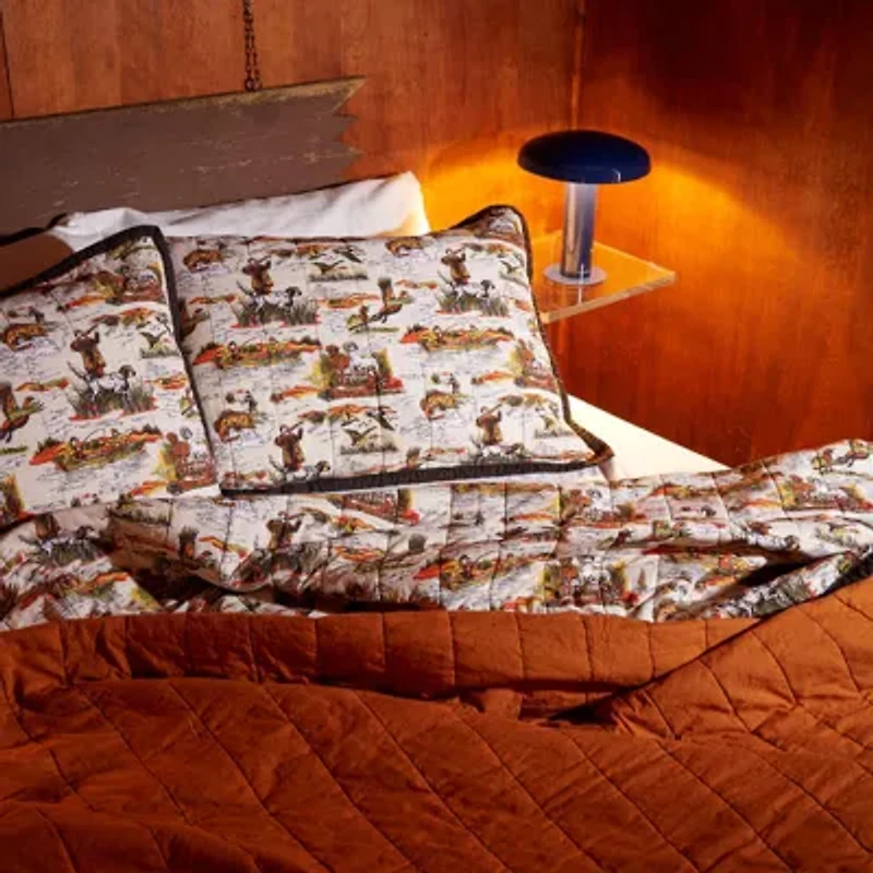 Camp Wandawega Sportsmen Quilt Set