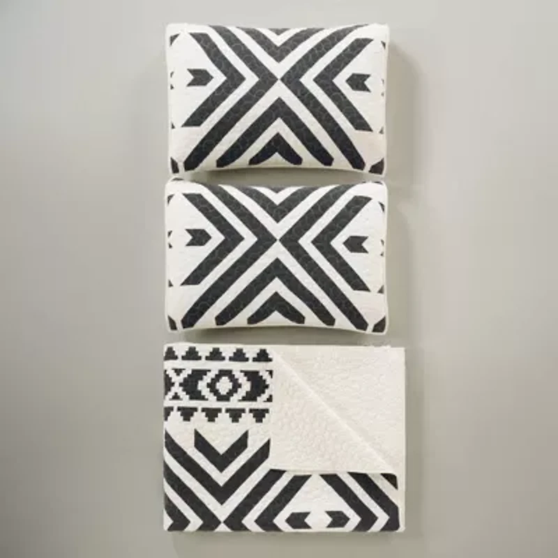 Queen Ranch Cotton Quilt Set