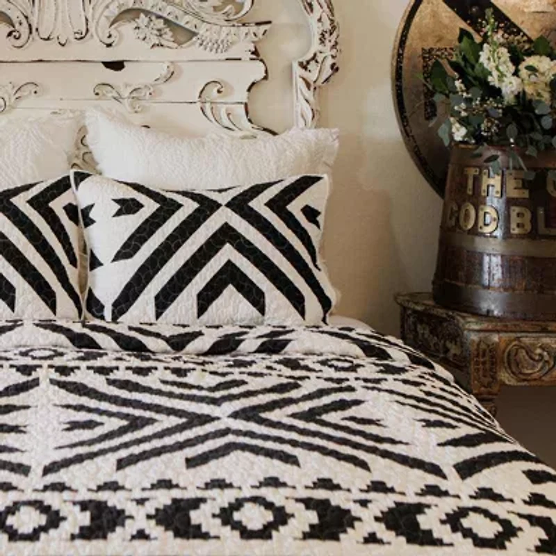 Queen Ranch Cotton Quilt Set