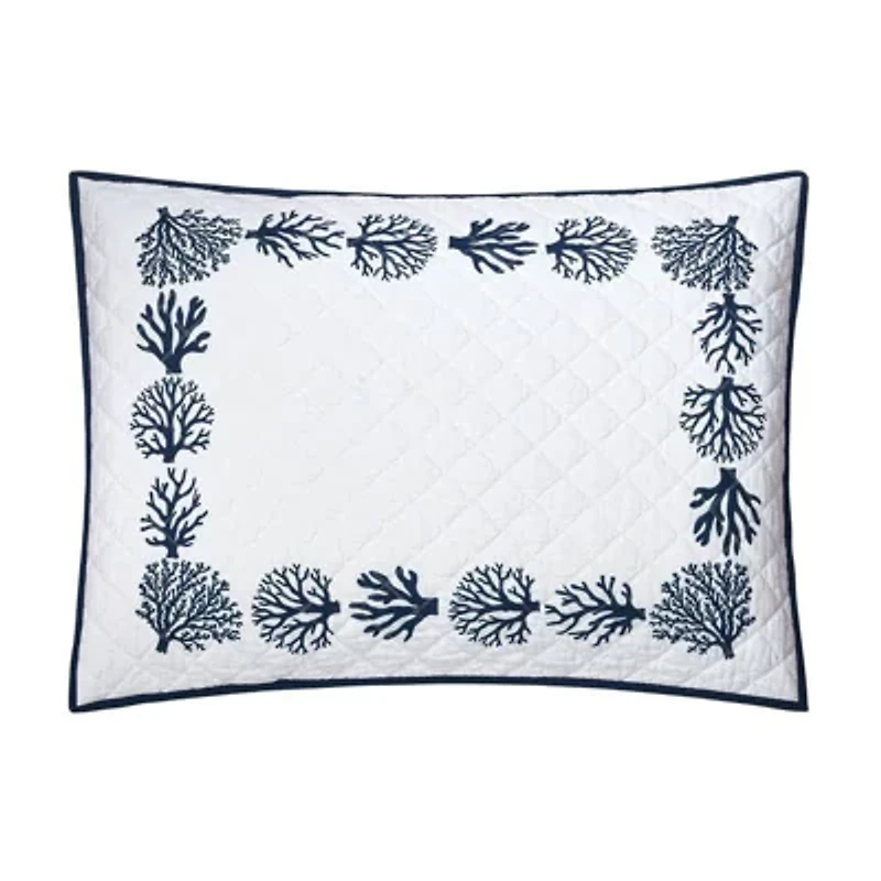 Tranquil Reef Reversible Cotton Quilt Set