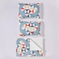 Americana Heartland Pieced Reversible Quilt Set