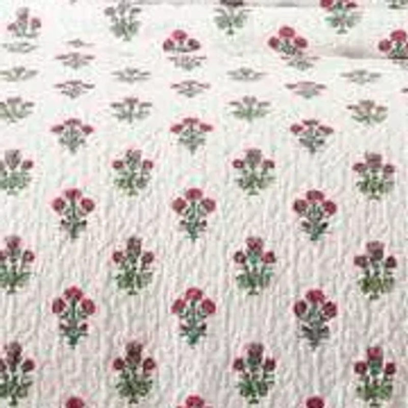 Serena Reversible Cotton Quilt Set