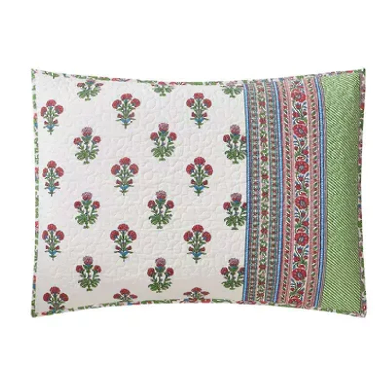 Serena Reversible Cotton Quilt Set