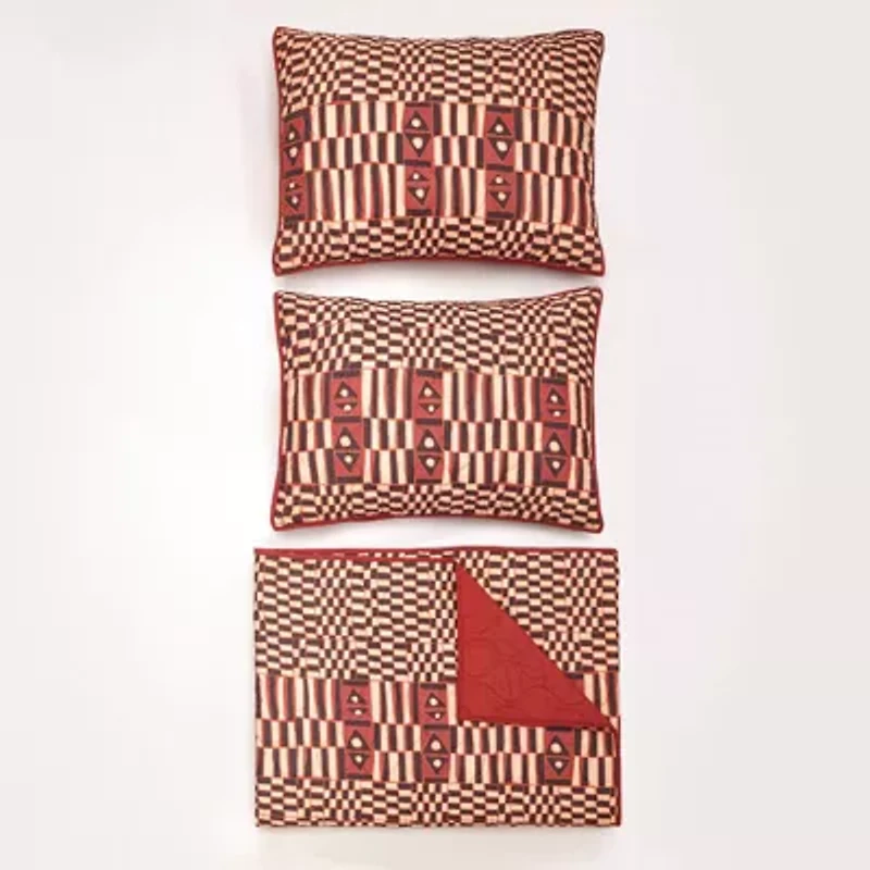 Verona 3-Piece Reversible Quilt Set by Jungalow