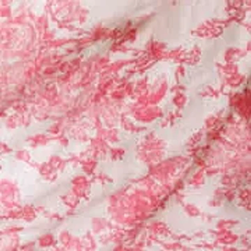 Heart Shaped Toile Pillow