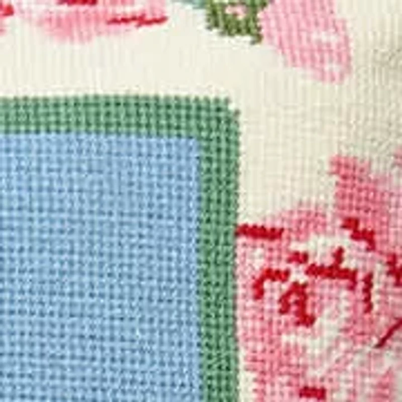 She's Whiskey Embroidered Needlepoint Pillow